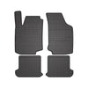 OMAC Alfombrillas De Coche para VW Golf 1991-1999 Negro Goma 4Pza