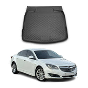 OMAC Bandeja Maletero Alfombrilla para Opel Insignia 2008-2017 Sedán Negro TPE