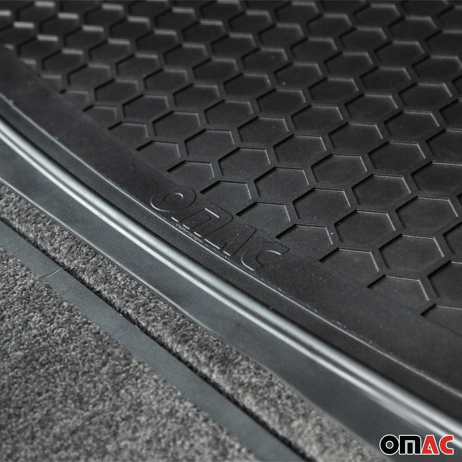 Bandeja Maletero Alfombrilla para Nissan Qashqai X-Trail Negro Goma 1Pza