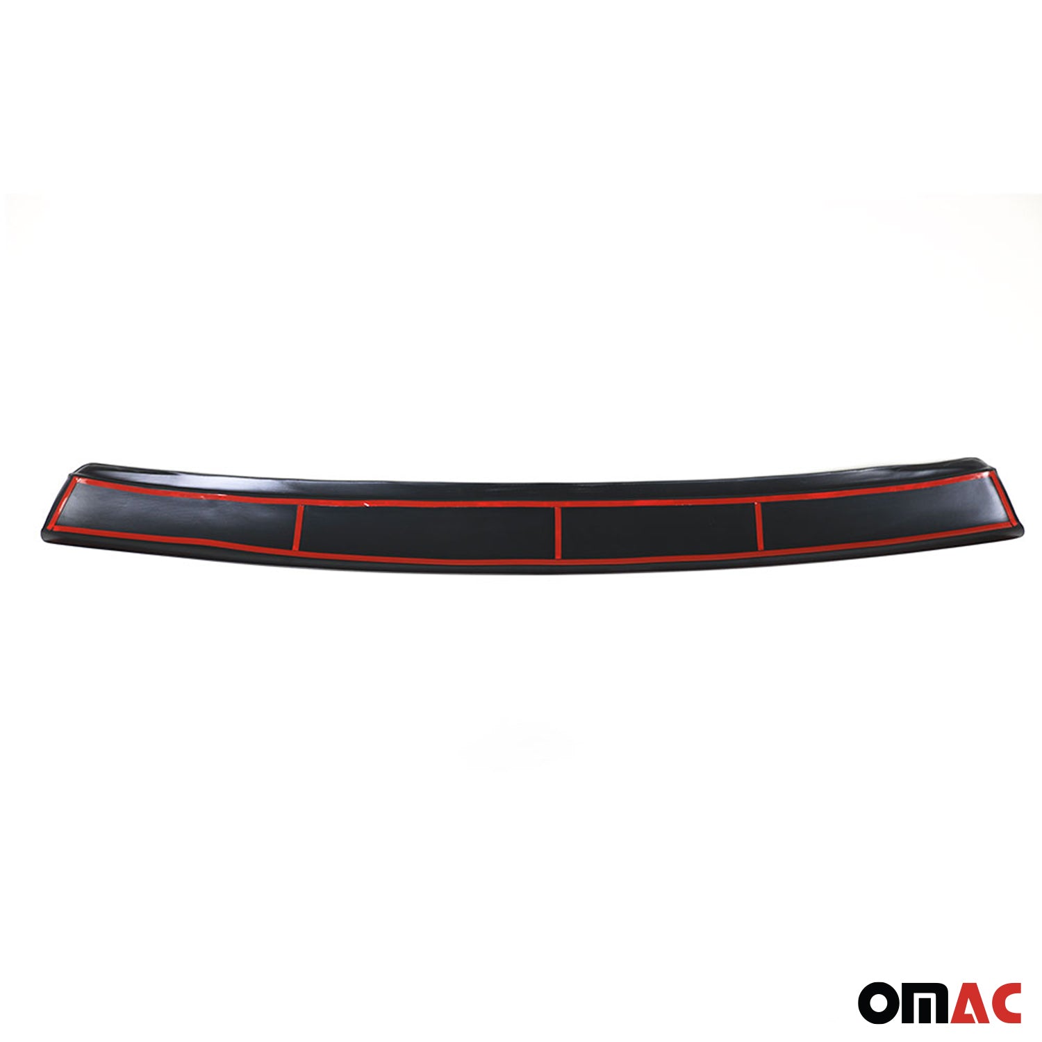 Protector de Parachoques Trasero para VW T5 Transporter 2003-2015 Negro Mate ABS