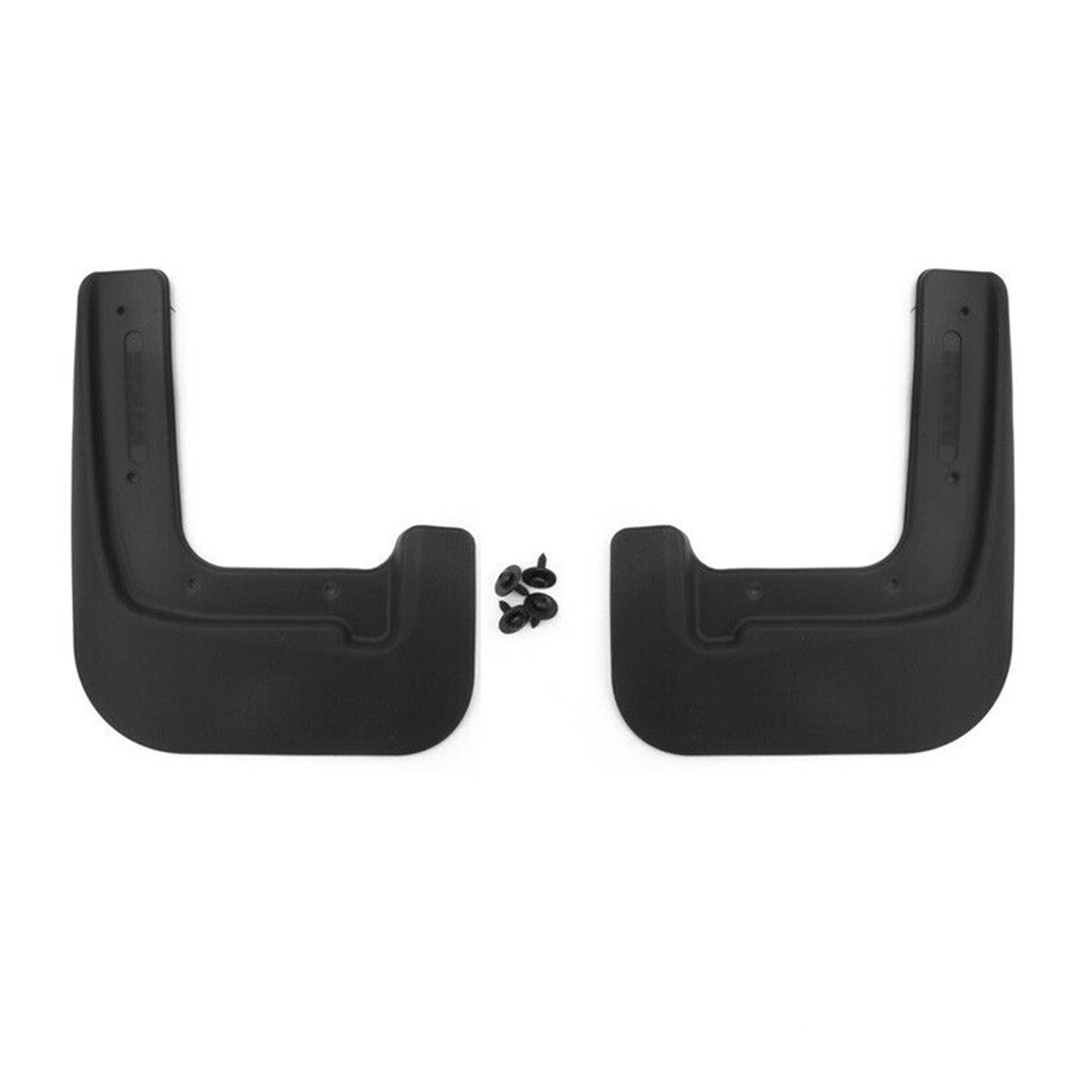 Juego de Guardabarros Trasero para Hyundai Accent 2010-2021 Negro Mate 2Pza