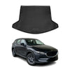 OMAC Bandeja Maletero Alfombrilla para Mazda CX-5 2017-2025 Negro Goma TPE 1Pza
