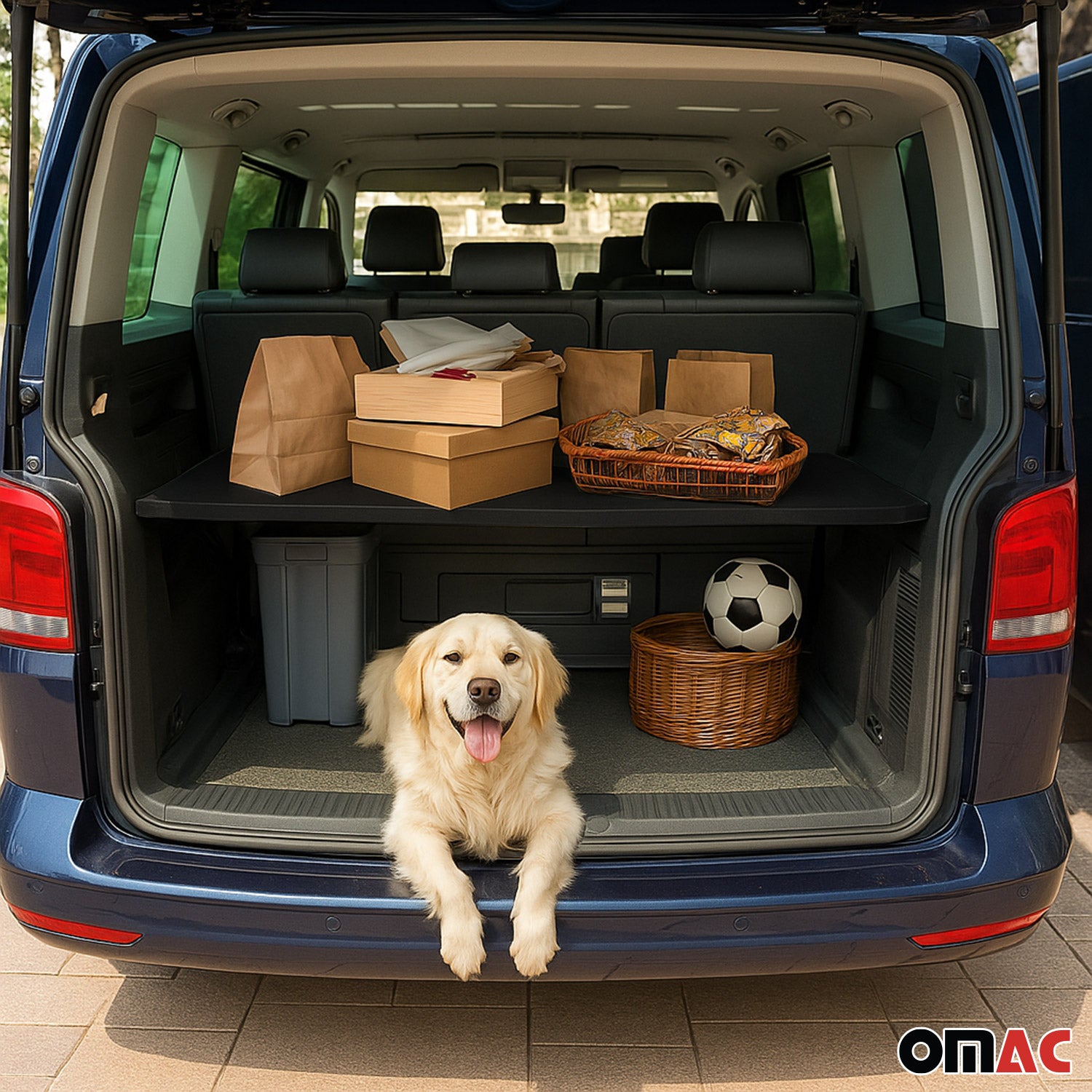 Puerta trasera tipo Regal Juego para VW T5 T6 Multivan 2003-24 Metal Negro 3Pza