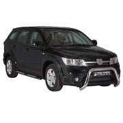 Par de Estribos Barras Laterales para Fiat Freemont 2011-2016 Negro Acero