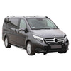 Bull Barra Frontal para Mercedes V Class 2014-2019 Negro Brillante Acero 1Pza