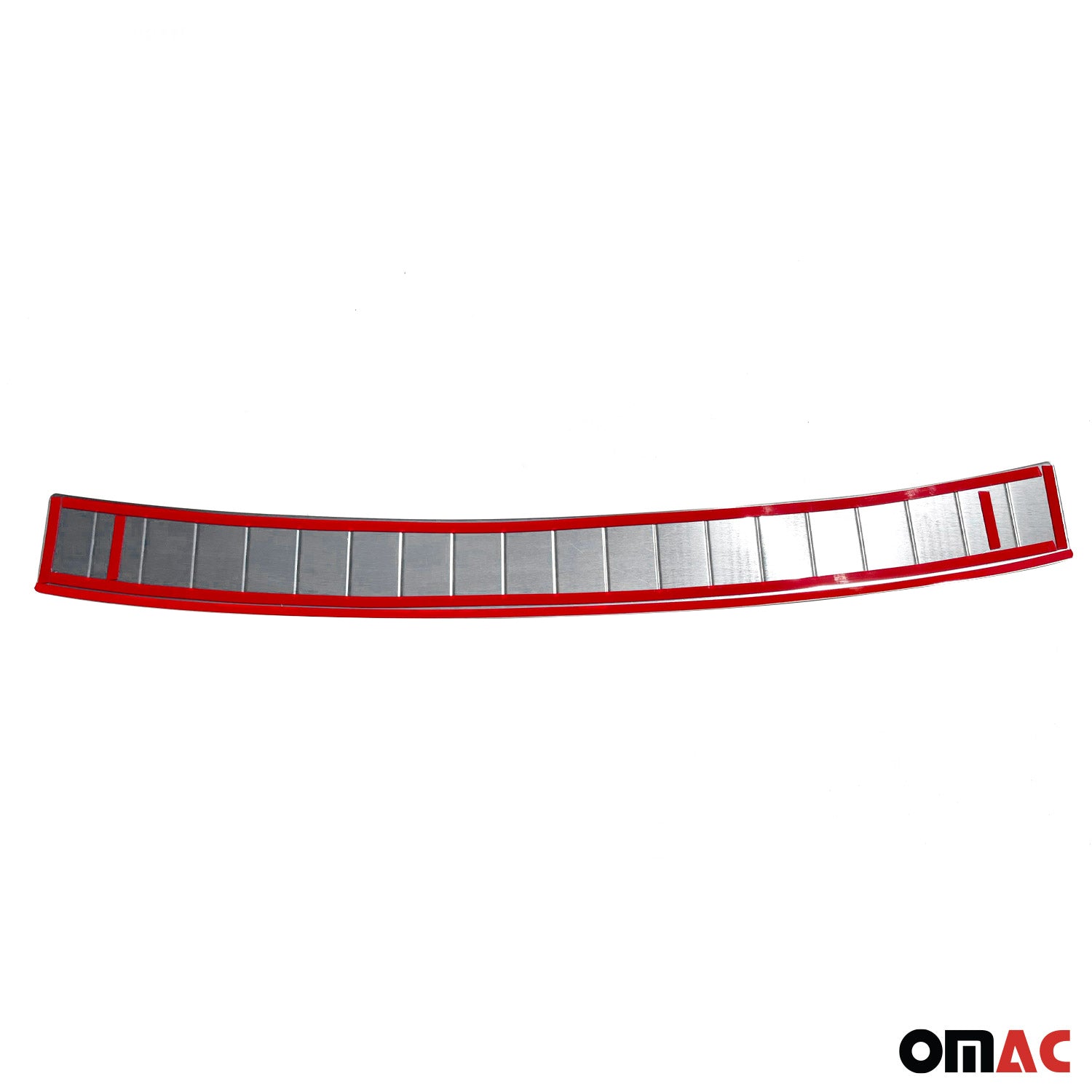 Protector de Parachoques Trasero para VW Caddy 2021-2025 Plata Brillante Acero