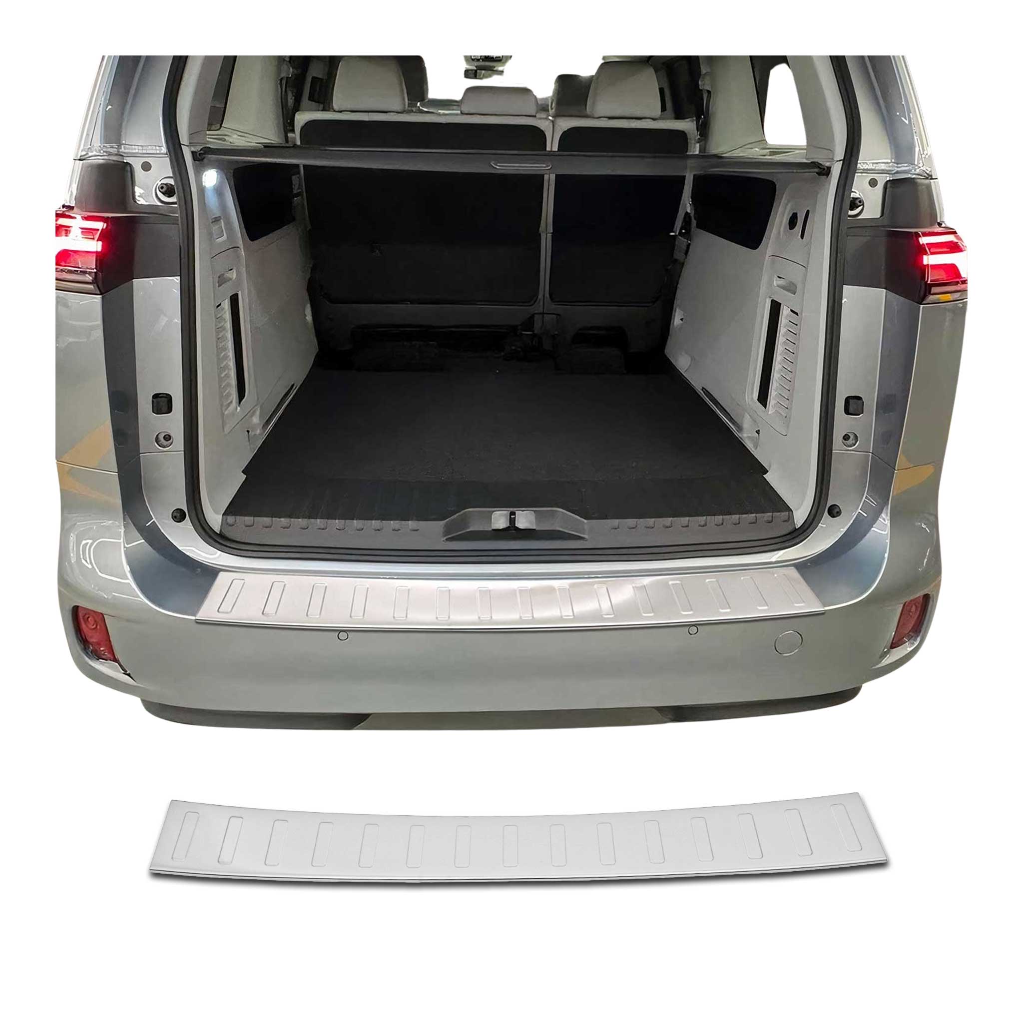 Protector de Parachoques Trasero para VW ID Buzz 2026 Acero cepillado
