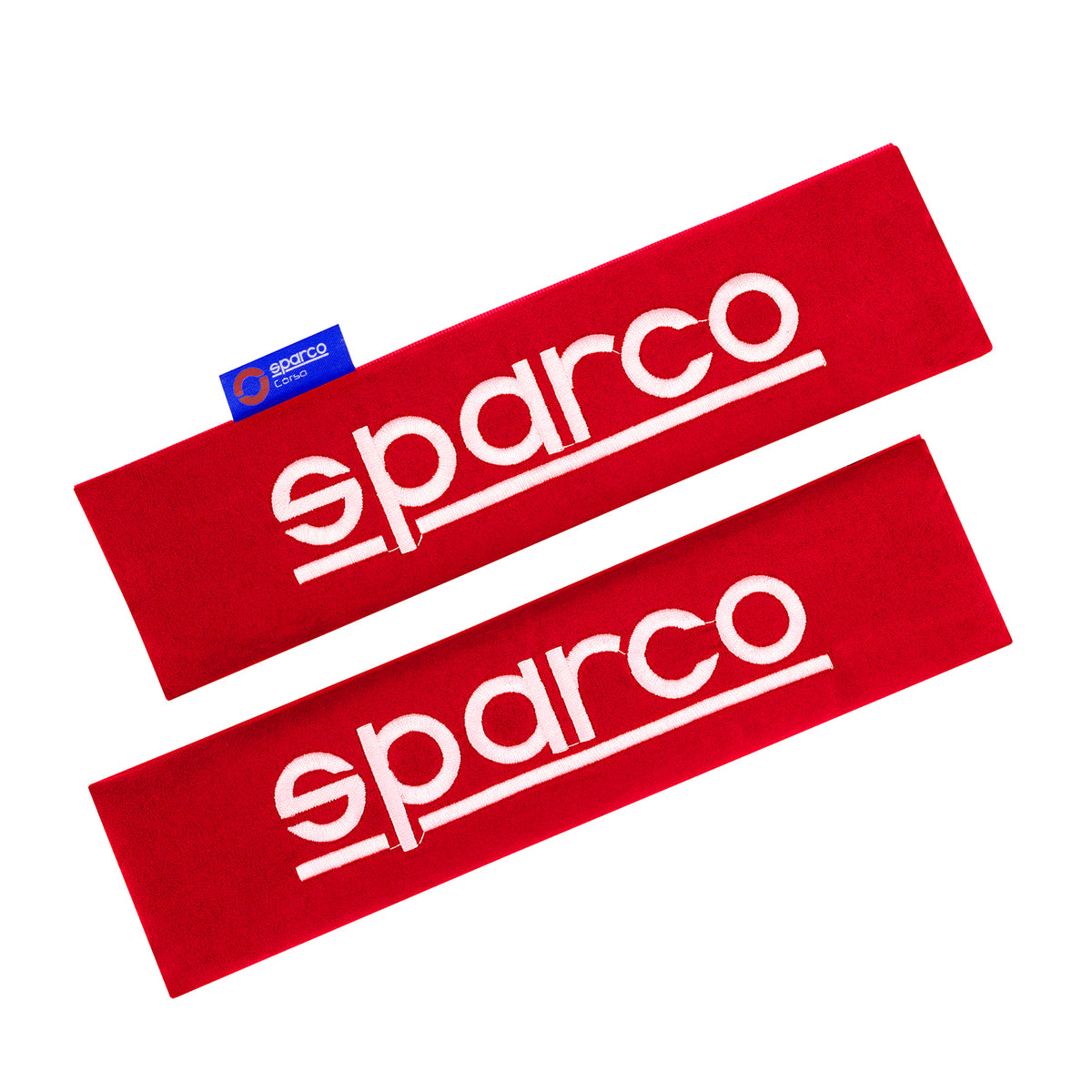 Sparco Para cinturón de Seguridad de coche para Universal Rojo Poliéster