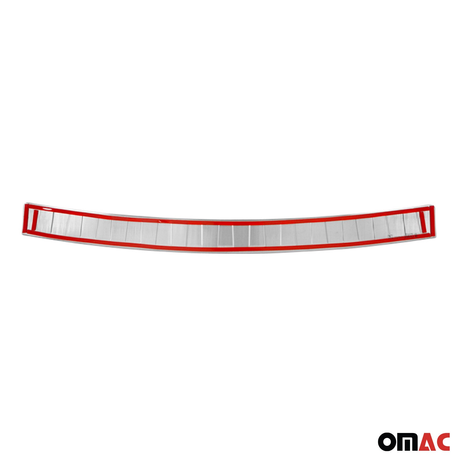 Protector de Parachoques Trasero para VW Golf 2012-2019 Plata Brillante Acero