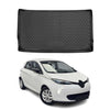 OMAC Bandeja Maletero Alfombrilla para Renault Zoe 2012-2021 Negro Goma TPE 1Pza