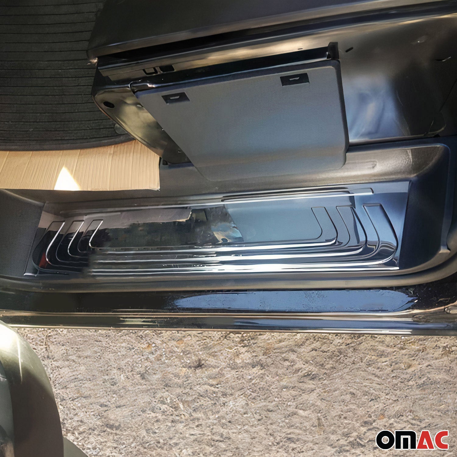 Protector Parachoques para Mercedes Vito Viano W639 2003-2014 Plata Acero 4Pza