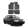 OMAC Alfombrillas De Coche para Skoda Octavia 1996-2010 Negro Goma TPE 4Pza