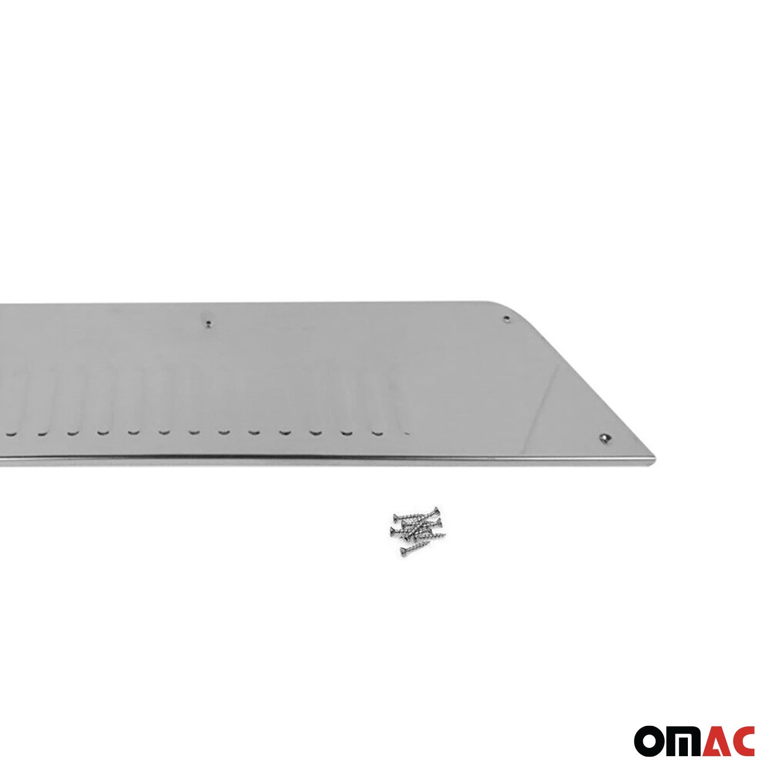 Protector de Parachoques Trasero para VW Amarok 2010-2024 Plata Brillante Acero