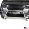 Bull Barra Frontal para Peugeot 2008 2020-2025 Plata Brillante Acero 1Pza