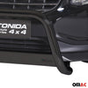Bull Barra Frontal para Volvo XC60 2013-2017 Negro Brillante Acero 1Pza