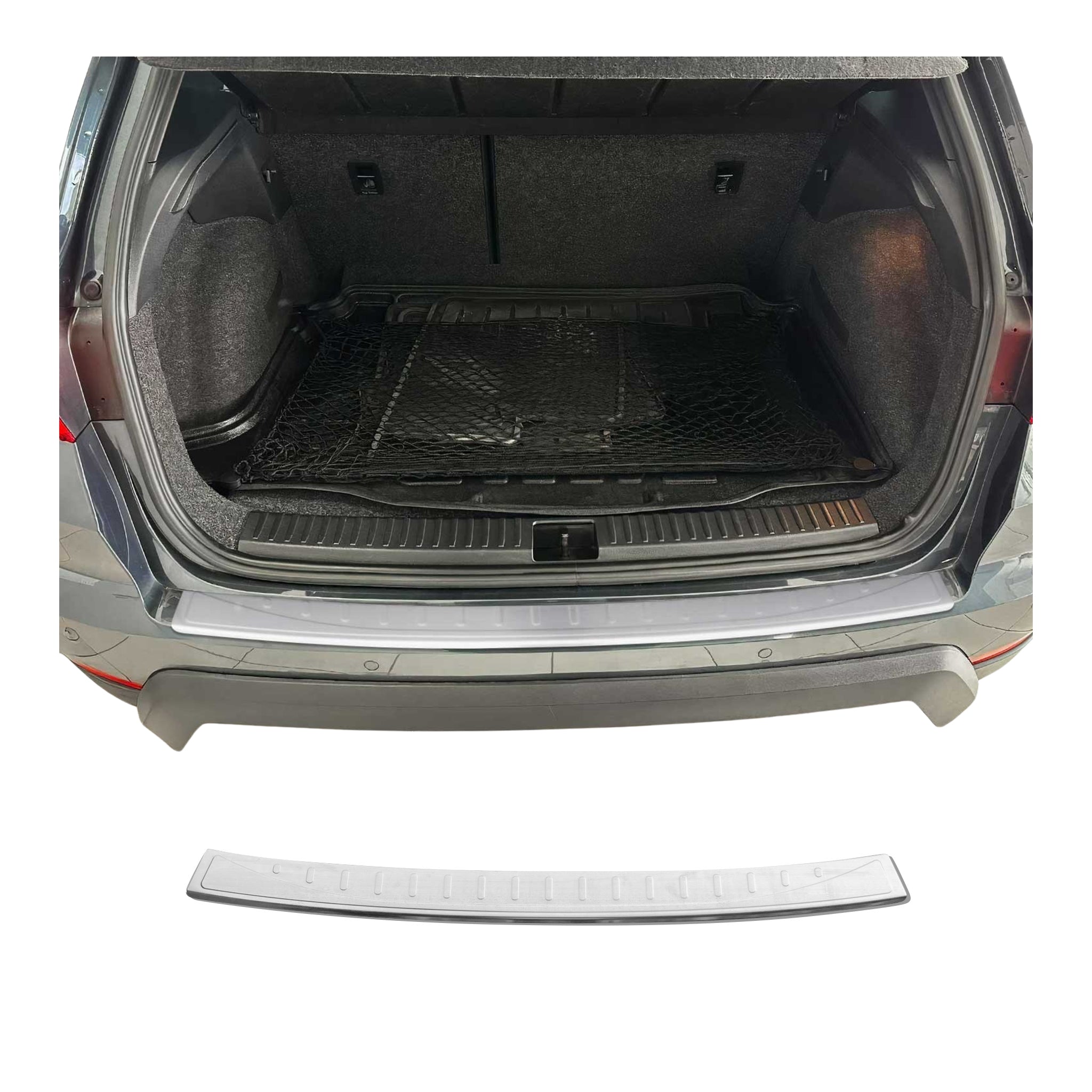 Protector de Parachoques Trasero para Seat Arona 2017-2025 cepillado Acero