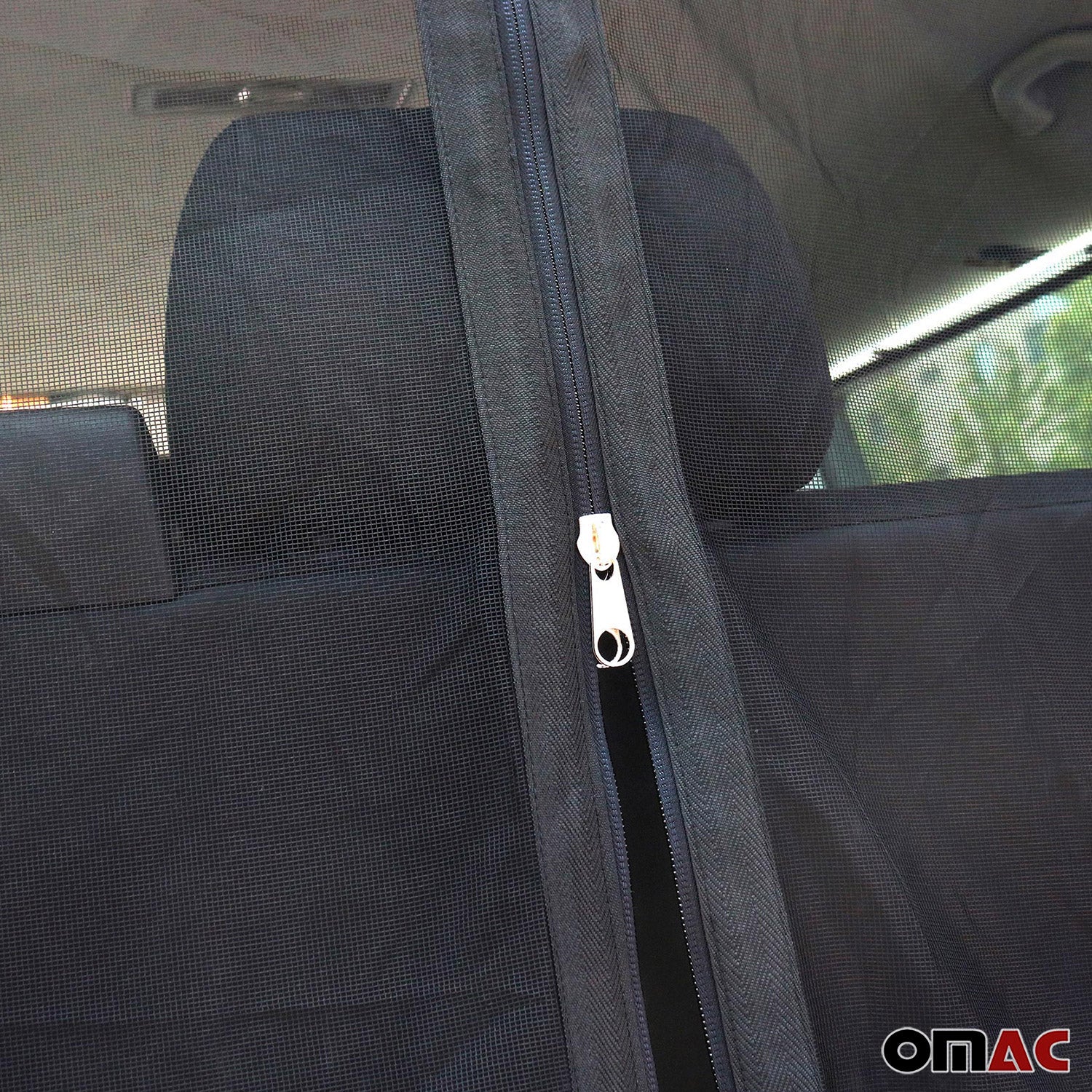 Mosquitera Magnética para Coche para VW Transporter T5 2003-2015 Negro Poliéster