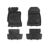 OMAC Alfombrillas De Coche para Toyota GT 86 2012-2020 Negro Goma TPE 4Pza