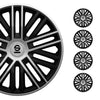 Sparco Bergamo Tapacubos 16" pulgadas Universal Negro Plata ABS Plástico