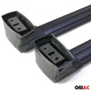 Portaequipajes Barras de Techo para BMW Serie 1 E87 E81 2004-2011 Negro Alu 2x