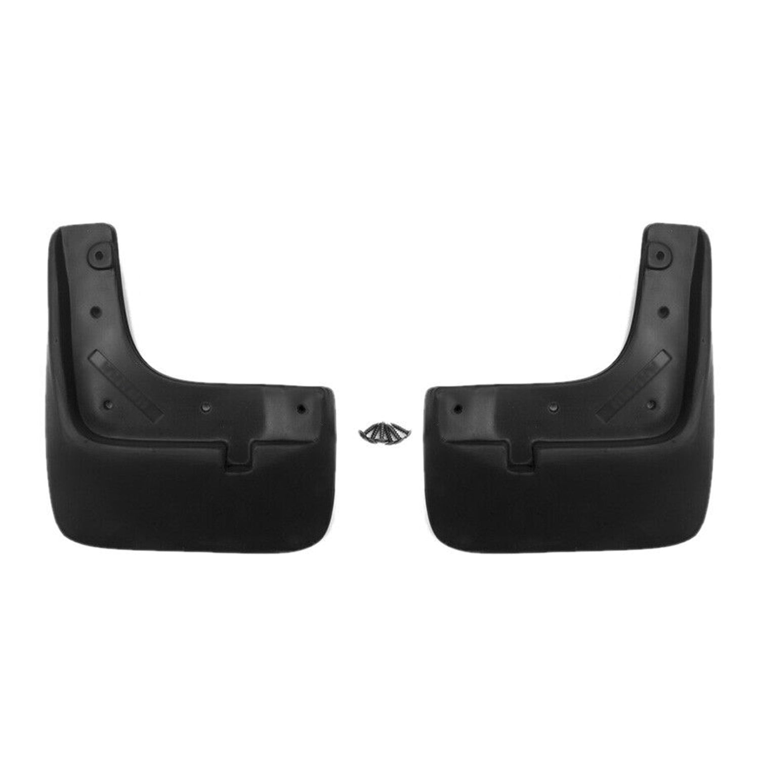 Juego de Guardabarros Trasero para Ssangyong Kyron Actyon 2005-2021 Negro Mate