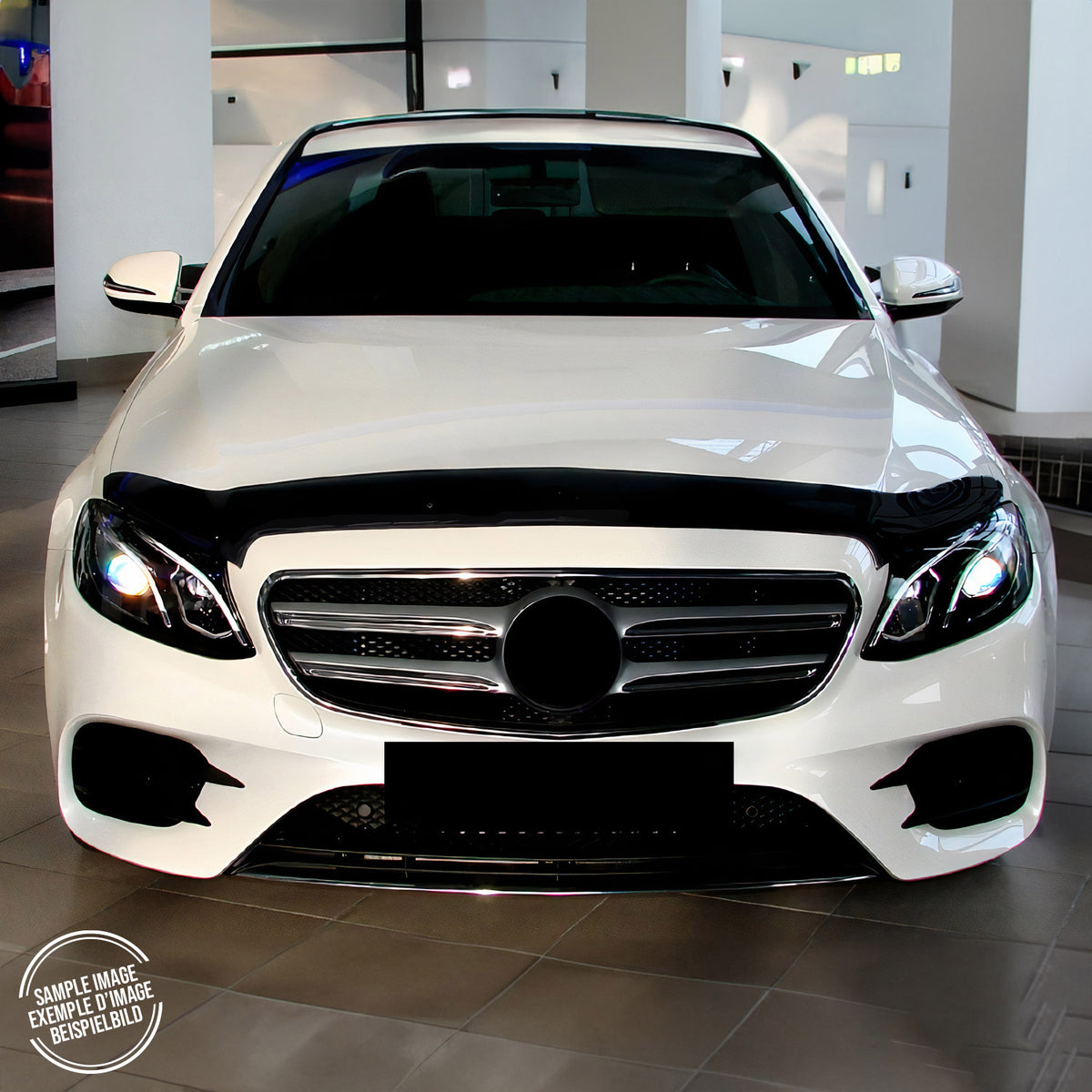 Deflector de Capó para Opel Astra J 2009-2015 Oscuro Brillante Acrílico