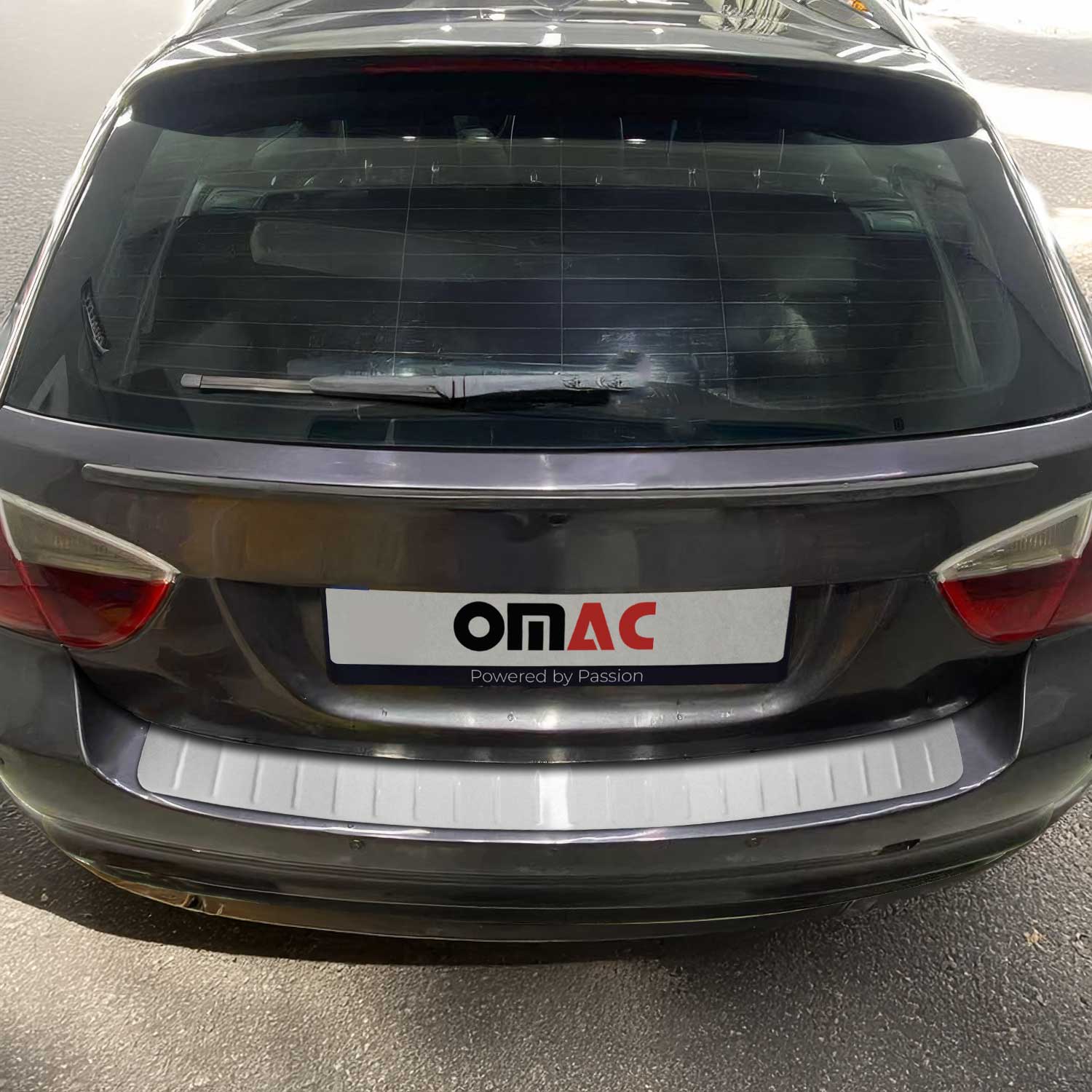 Protector Parachoques para Skoda Rapid Spaceback 2013-2019 Acero cepillado