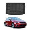 OMAC Premium Bandeja Maletero Alfombrilla para Seat Ibiza 2017-2025 Negro TPE