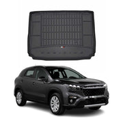 OMAC Premium Bandeja Maletero Alfombrilla para Suzuki SX4 S-Cross 2018-2025 TPE