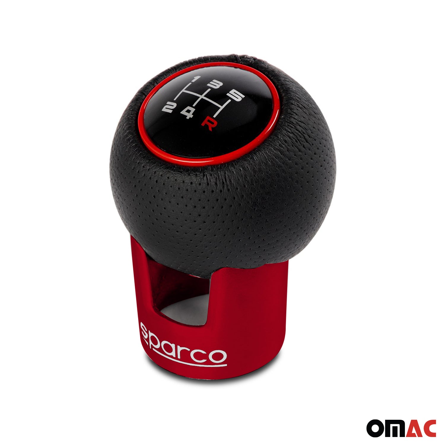 Sparco Palanca de Cambios Universal Rojo Aluminio