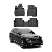 OMAC Premium Alfombrillas De Coche para Kia Sorento 2020-2025 Hybrid TPE Goma 3x