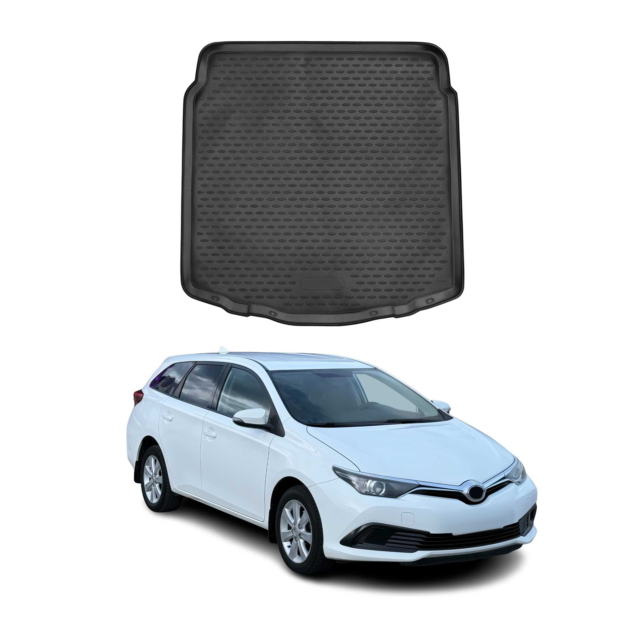 OMAC Bandeja Maletero Alfombrilla para Toyota Auris Touring Sports 2012-2018 TPE