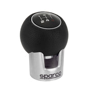 Sparco Palanca de Cambios Universal Negro cuero de pu & Aluminio