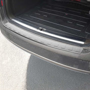 Protector Parachoques para Audi A4 B9 Familiar 2015-2019 Plata Brillante Acero