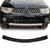 Deflector de Capó para Mitsubishi Pajero Sport 2008-16 Oscuro Brillante Acrílico