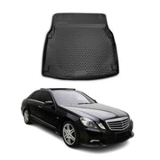 OMAC Bandeja Maletero Alfombrilla para Mercedes E Class W212 2009-2016 Negro
