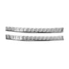 Protector Parachoques para Citroen C-Elysee 2012-2021 Plata Brillante Acero