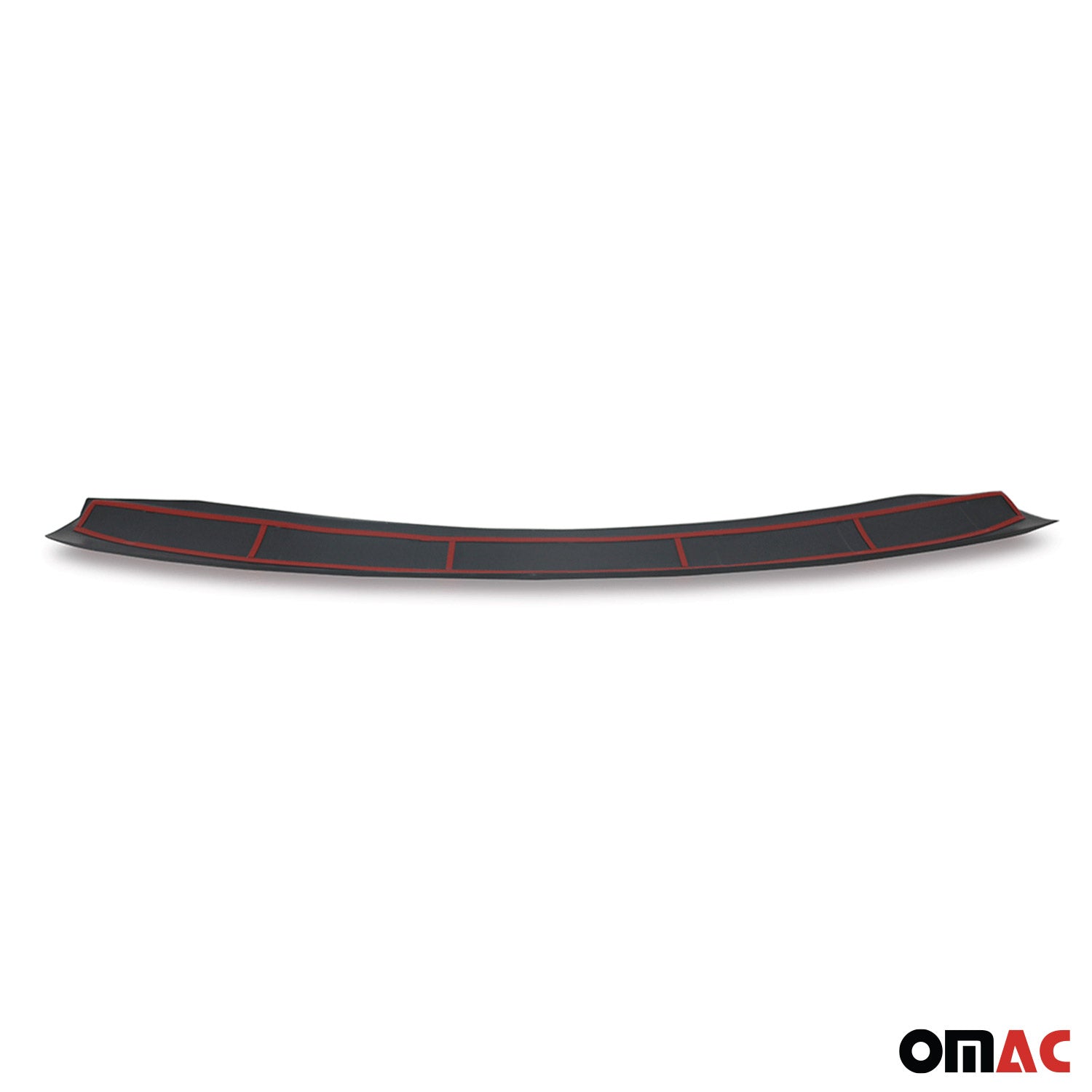 Protector de Parachoques Trasero para VW Caddy 2015-2020 Negro Mate ABS 1Pza