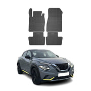OMAC Alfombrillas De Coche para Nissan Juke 2019-2025 Negro Goma 4Pza