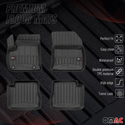 OMAC Premium Alfombrillas De Coche para Citroen C4 EV 2021-2025 TPE Goma 4x