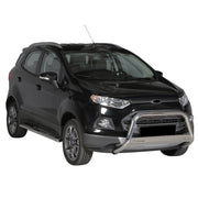 Bull Barra Frontal para Ford Ecosport 2013-2017 Plata Brillante Acero
