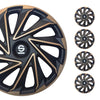 Sparco Tapacubos 15 Pulgadas Universal Gold Negro