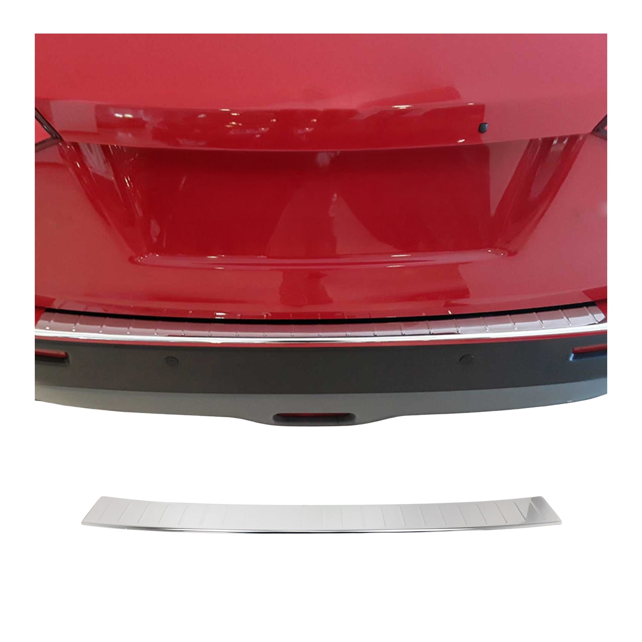 Protector Parachoques para Suzuki Vitara 2015-2026 Plata Brillante Acero
