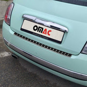 Protector de Parachoques Trasero para Fiat 500E 2024- Lámina de carbono