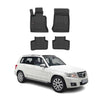 OMAC Premium Alfombrillas De Coche para Mercedes GLK Class X204 2008-15 Goma 4x