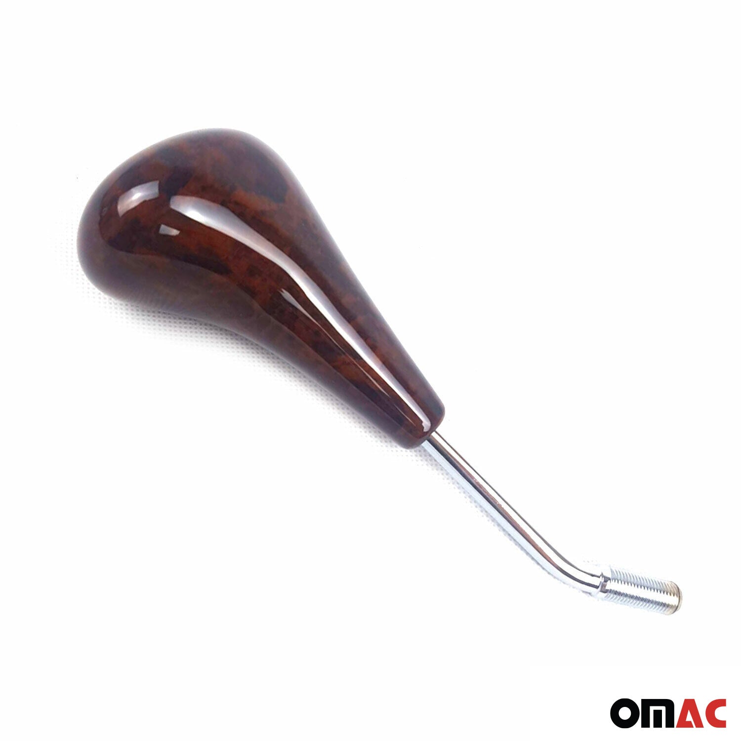 Palanca de Cambios para Mercedes E Class W124 1984-1997 Marrón Acero Madera