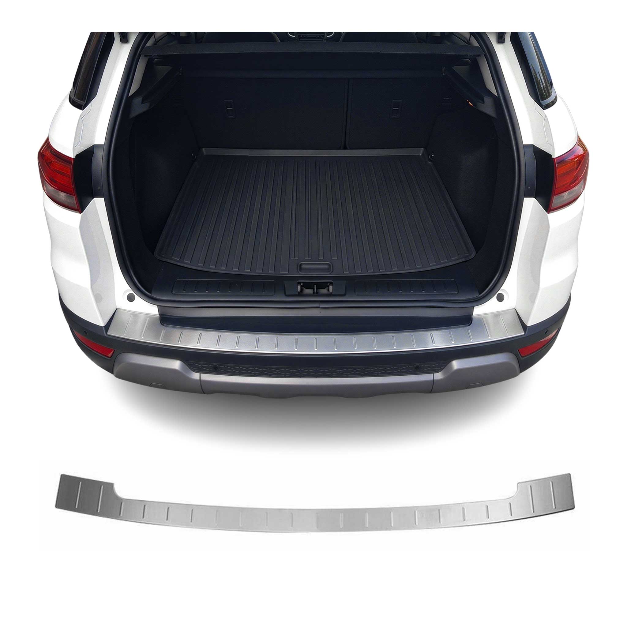 Protector Parachoques para Range Rover Evoque 2011-2018 Acero cepillado