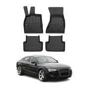 OMAC Premium Alfombrillas De Coche para Audi A5 Sportback 2009-2017 TPE Goma 4x