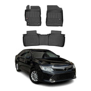 OMAC Premium Alfombrillas De Coche para Toyota Camry Sedán 2012-2018 TPE Goma 3x
