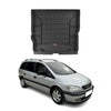 OMAC Premium Bandeja Maletero Alfombrilla para Opel Zafira 1999-2005 Negro TPE